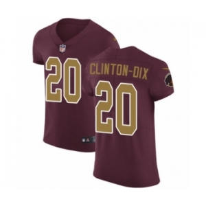 Men's Nike Washington Redskins #20 Ha Clinton-Dix Burgundy Red Alternate Vapor Untouchable Elite Player NFL Jersey