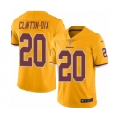 Men's Nike Washington Redskins #20 Ha Clinton-Dix Elite Gold Rush Vapor Untouchable NFL Jersey