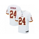 Men's Nike Washington Redskins #24 Josh Norman Elite White NFL Jersey