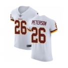 Men's Nike Washington Redskins #26 Adrian Peterson White Vapor Untouchable Elite Player NFL Jersey