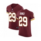 Men's Nike Washington Redskins #29 Derrius Guice Burgundy Red Team Color Vapor Untouchable Elite Player NFL Jersey