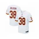 Men's Nike Washington Redskins #38 Dashon Goldson Elite White NFL Jersey