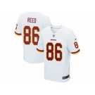 Men's Nike Washington Redskins #86 Jordan Reed Elite White NFL Jersey