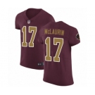 Men's Washington Redskins #17 Terry McLaurin Burgundy Red Alternate Vapor Untouchable Elite Player Football Jersey