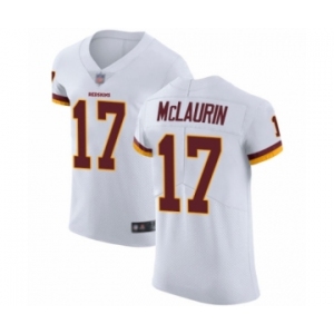 Men's Washington Redskins #17 Terry McLaurin White Vapor Untouchable Elite Player Football Jersey