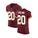 Men's Washington Redskins #20 Landon Collins Burgundy Red Team Color Vapor Untouchable Elite Player Football Jersey