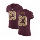 Men's Washington Redskins #23 Bryce Love Burgundy Red Alternate Vapor Untouchable Elite Player Football Jersey