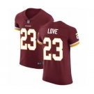 Men's Washington Redskins #23 Bryce Love Burgundy Red Team Color Vapor Untouchable Elite Player Football Jersey