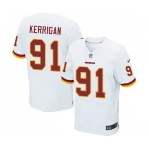 Men's Washington Redskins #91 Ryan Kerrigan New Elite White Football Jersey