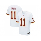 Nike Washington Redskins #11 Alex Smith White Men Stitched NFL Elite Jersey