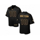 Nike Washington Redskins #18 Josh Doctson Black Men's Stitched NFL Elite Pro Line Gold Collection Jersey