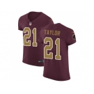 Nike Washington Redskins #21 Sean Taylor Burgundy Red Alternate Men Stitched NFL Vapor Untouchable Elite Jersey