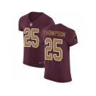 Nike Washington Redskins #25 Chris Thompson Burgundy Red Alternate Men Stitched NFL Vapor Untouchable Elite Jersey