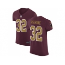 Nike Washington Redskins #32 Samaje Perine Burgundy Red Alternate Men Stitched NFL Vapor Untouchable Elite Jersey