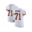 Nike Washington Redskins #71 Trent Williams White Men Stitched NFL Vapor Untouchable Elite Jersey