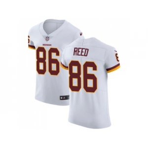 Nike Washington Redskins #86 Jordan Reed White Men Stitched NFL Vapor Untouchable Elite Jersey