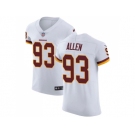 Nike Washington Redskins #93 Jonathan Allen White Men Stitched NFL Vapor Untouchable Elite Jerse