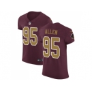 Nike Washington Redskins #95 Jonathan Allen Burgundy Red Alternate Men Stitched NFL Vapor Untouchable Elite Jersey