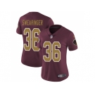 Women Nike Washington Redskins #36 D.J. Swearinger Burgundy Red Alternate Stitched NFL Vapor Untouchable Limited Jersey