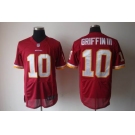 nike nfl jerseys washington redskins #10 griffin red[elite]