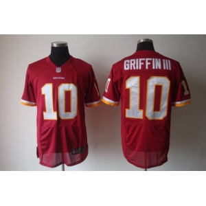 nike nfl jerseys washington redskins #10 griffin red[elite]