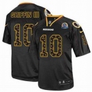 nike nfl jerseys washington redskins #10 griffiniii black[Elite united sideline 50th Patch]