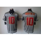 nike nfl jerseys washington redskins #10 griffiniii grey[Elite shadow 50th Patch]