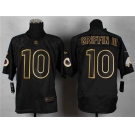 nike nfl jerseys washington redskins #10 robert griffin iii black[Elite gold lettering fashion]