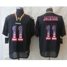 nike nfl jerseys washington redskins #11 jackson black[Elite USA flag fashion]