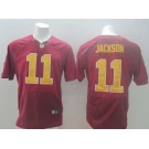 nike nfl jerseys washington redskins #11 jackson red[Elite][number golden]