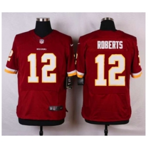 nike nfl jerseys washington redskins #12 roberts red[Elite]