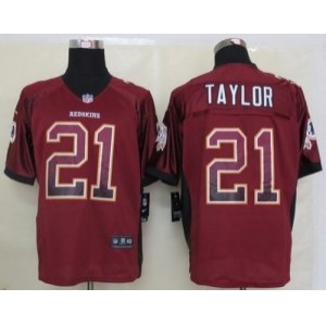 nike nfl jerseys washington redskins #21 sean taylor burgundy red[Elite drift fashion]