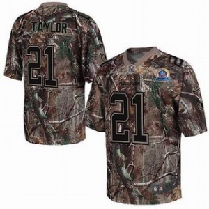 nike nfl jerseys washington redskins #21 taylor camo[Elite 50th Patch]