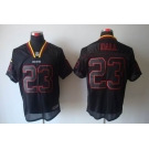 nike nfl jerseys washington redskins #23 hall black[Elite lights out]