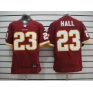 nike nfl jerseys washington redskins #23 hall red[elite]