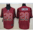 nike nfl jerseys washington redskins #28 green burgundy red[Elite drift fashion]