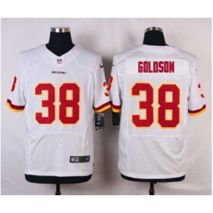 nike nfl jerseys washington redskins #38 goldson white[new Elite]