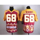 nike nfl jerseys washington redskins #68 scherff noble fashion[2015 Elite]