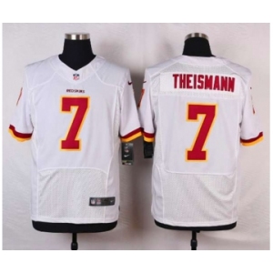 nike nfl jerseys washington redskins #7 theismann white[new Elite]
