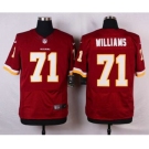 nike nfl jerseys washington redskins #71 trent williams red[Elite][williams]