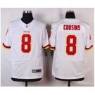 nike nfl jerseys washington redskins #8 cousins white[Elite]