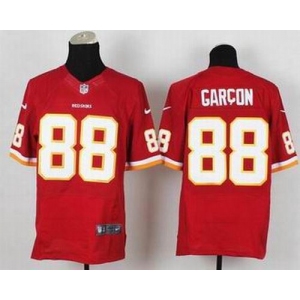 nike nfl jerseys washington redskins #88 pierre garcon red[Elite][number golden]