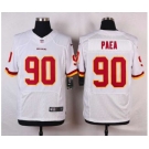 nike nfl jerseys washington redskins #90 paea white[new Elite]