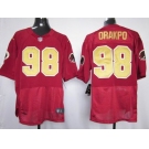 nike nfl jerseys washington redskins #98 orakpo red(80 anniversary)