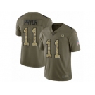 Men Nike Washington Redskins #11 Terrelle Pryor Limited Olive Camo 2017 Salute to Service NFL Jersey