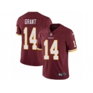 Men Nike Washington Redskins #14 Ryan Grant Burgundy Red Team Color Vapor Untouchable Limited Player NFL Jersey