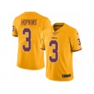 Men Nike Washington Redskins #3 Dustin Hopkins Limited Gold Rush Vapor Untouchable NFL Jersey