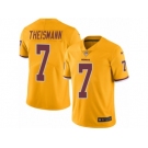 Men Nike Washington Redskins #7 Joe Theismann Limited Gold Rush Vapor Untouchable NFL Jersey