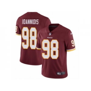 Men Nike Washington Redskins #98 Matthew Ioannidis Burgundy Red Team Color Vapor Untouchable Limited Player NFL Jersey