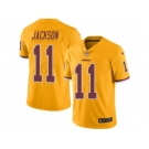 Men's Nike Washington Redskins #11 DeSean Jackson Limited Gold Rush NFL Jersey